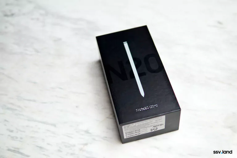 note 20 ultra box