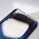 Cận cảnh 3 camera sau đặt dọc trên A50