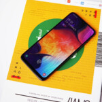 A50 có viền màn hình rất mỏng và sexy